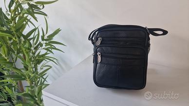 borsa slim a tracolla per uomo nuova