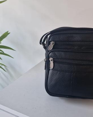 borsa slim a tracolla per uomo nuova