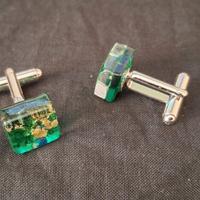 Gemelli in vetro di Murano