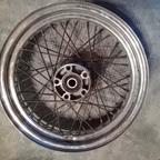 cerchio e sella Harley Sportster