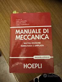 Manuele meccanica hoepli
