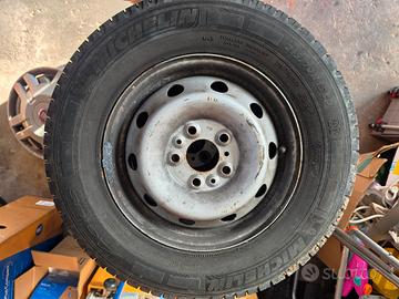 4 cerchi in ferro gommati  15"  Fiat Ducato x250