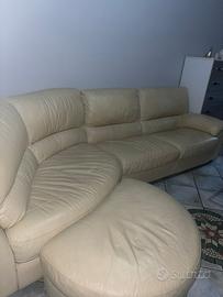 Divano in pelle