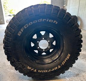 Gomma + cerchio fuoristrada Mud Terrain 285/75 R16