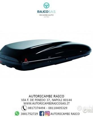BOX BAULE PORTATUTTO HELIOS 480 NERO METALLIZZATO 