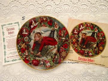 Piatto n.5 Victorian Christmas Natale The Hamilton