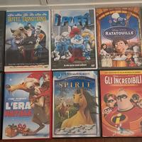 Lotto dvd 10 film per bambini