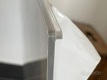 Pannello in Plexiglas trasparente