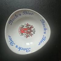 Posacenere Beck’s Bier vintage anni 60 – Ceramica 