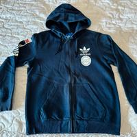 Felpa Adidas blu uomo