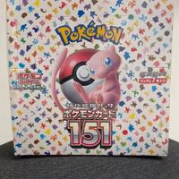 Box Pokemon 151 jap sealed sigillato