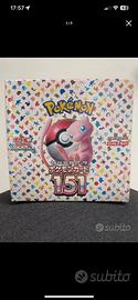 Box Pokemon 151 jap sealed sigillato