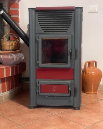 Idrostufa a pellet Pasian 14–15 kW + 5 m di tubi