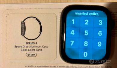 Apple Watch serie 4 (44 mm) Space Gray.