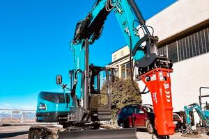 Miniescavatore da 90 Q.li braccio triplice