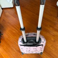 Zaino invicta con trolley integrato