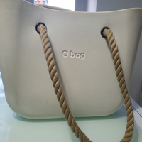 O Bag con interno in stoffa con cerniera