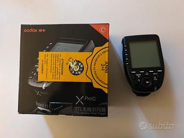 Godox X-pro trasmettitore Canon