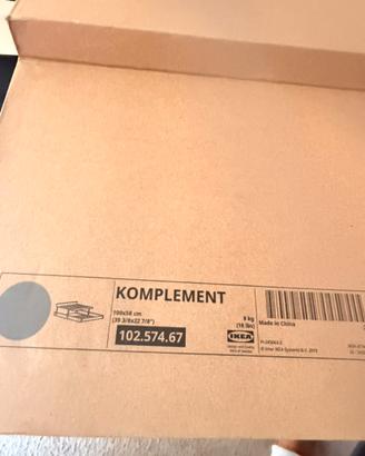 Ikea Komplement portascarpe estraibile Pax 100*58