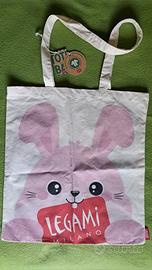 Legami Tote Bag in cotone - Tema Coniglietto