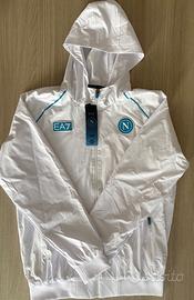 Felpa SSC Napoli EA7 Emporio Armani bianca – TG L