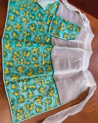 Grembiule vintage made in U.S.A. Anni 60. Organza.