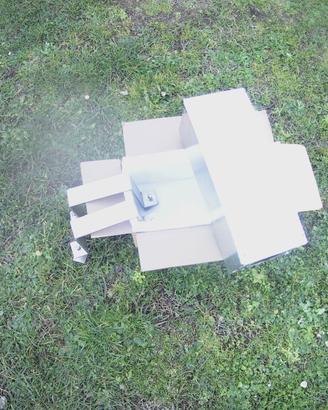 scatola in acciaio per riscaldatore