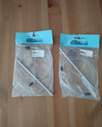 2 cavetti porta pesci nylox spillo inox seatec
