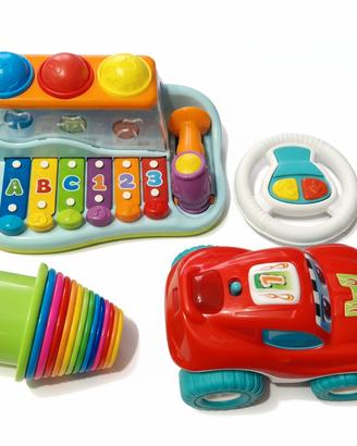 LOTTO 3 Giocattoli Educativi per bambini 1-4 anni