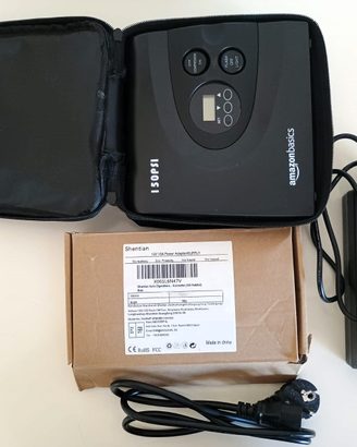 Set Compressore portatile + Convertitore AC-DC