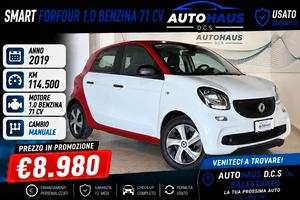 Smart ForFour 1.0 Benzina 71 CV