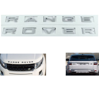 Logo scritta range rover