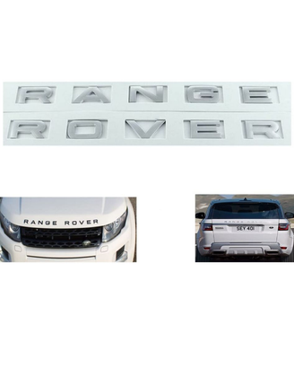 Logo scritta range rover