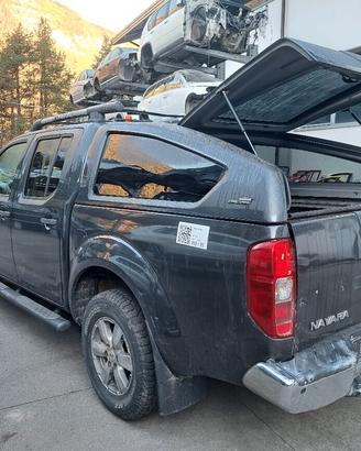 Hard top Nissan Navara 2.5 dCi 2007 D40 con ganci