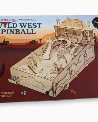  Wild West #Pinball #Puzzle 3D Meccanico in Legno.