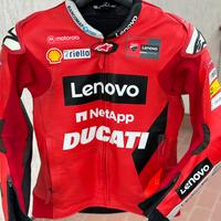 Giacca in pelle Alpinestar Ducati motogp