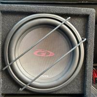 Subwoofer Alpine 800W + Amplificatore Spectron