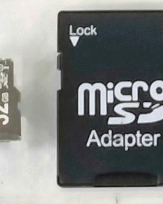 Micro Sd Pny da 32 Gb + Adattatore