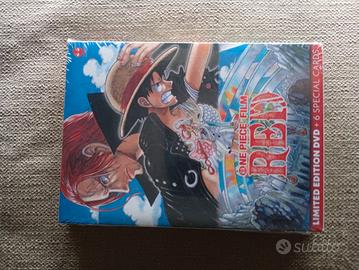 Red One piece film con 6 card da collezione 