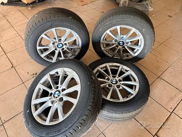 N°4 CERCHI IN LEGA 16" BMW CON GOMME