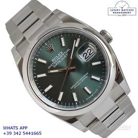 ROLEX Datejust 126200 mint green Full Set 2025 NEW