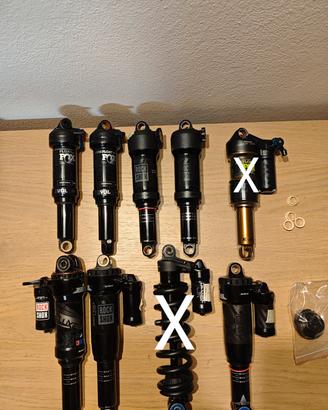 Lotto ammortizzatori enduro / trail fox e rockshox