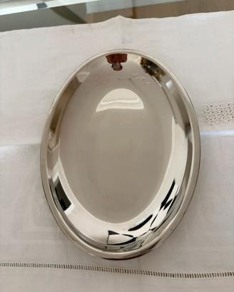 Piatto portata acciaio
