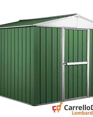 Box porta attrezzi lamiera 276x260 verde