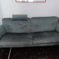 Divano Poltrone e Sofà velluto verde