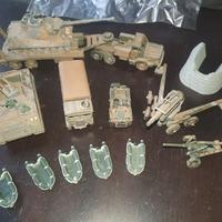 modellini automezzi militari scala H0  anni  "60