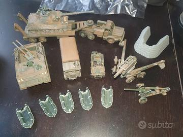 modellini automezzi militari scala H0  anni  "60