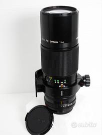 Tele obiettivo Canon FD 200mm f4 MACRO RR1:1 - MIN