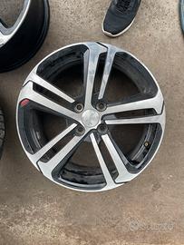 Cerchi 17 pollici Peugeot 208