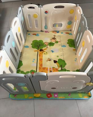 Box bambini modulare con tappetino